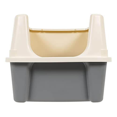 Tall Open Top Cat Litter Box with Scoop