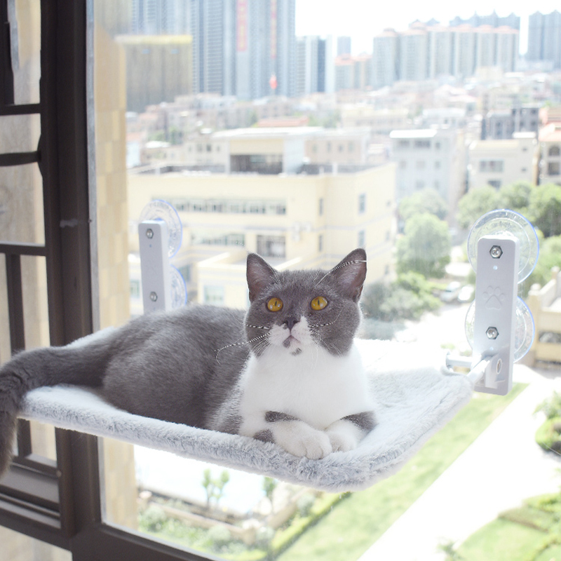 Foldable Cordless Cat Window Bed