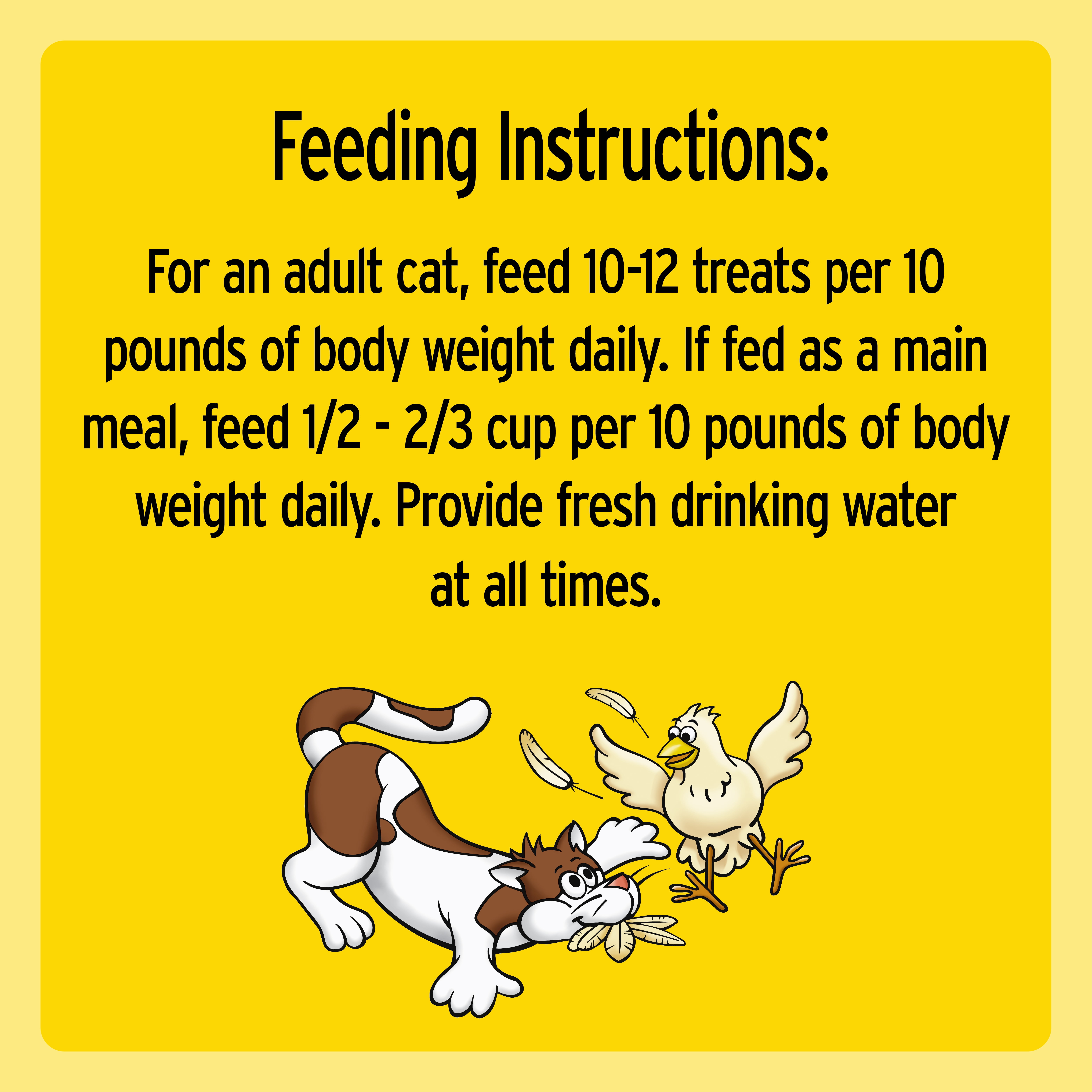 Chicken Flavor Cat Treat, 48 oz