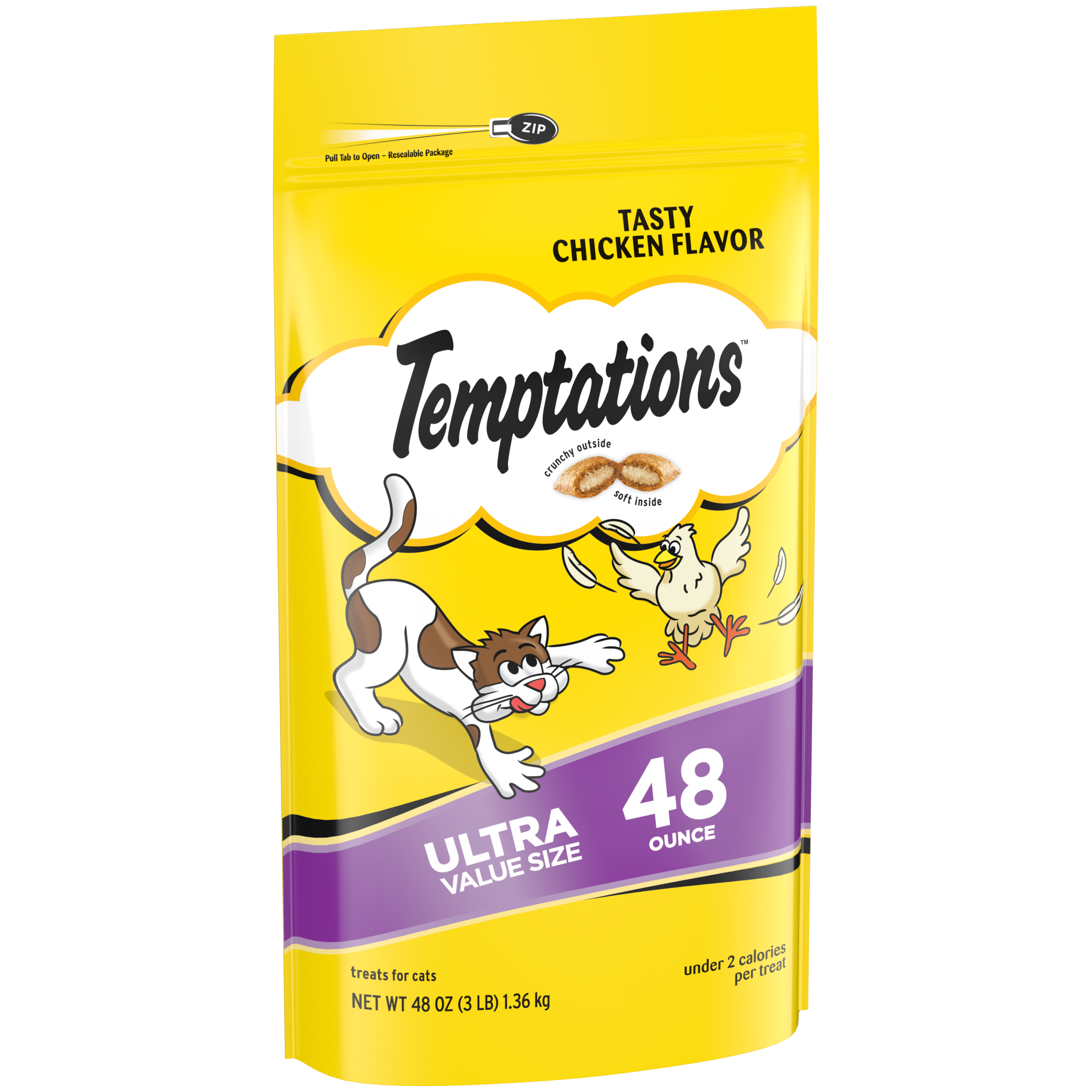 Chicken Flavor Cat Treat, 48 oz