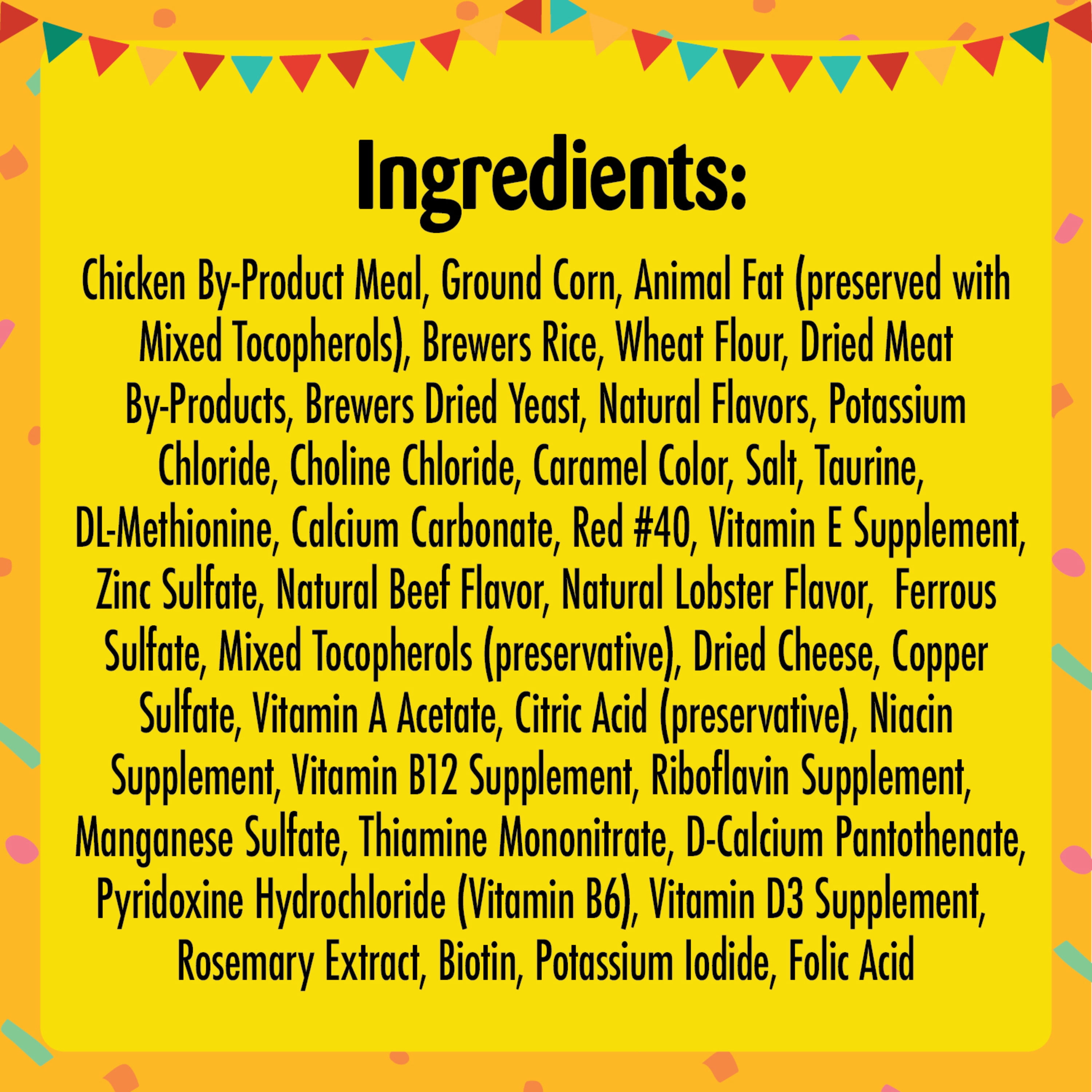 Lobster & Beef Birthday Cat Treats, 6.3 oz