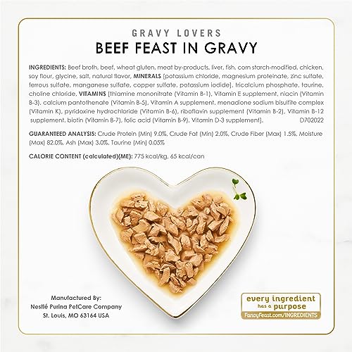 Fancy Feast Gravy Lovers Variety Pack - 24 Cans