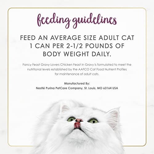 Fancy Feast Chicken Gravy Lovers - (24) 3oz. Cans