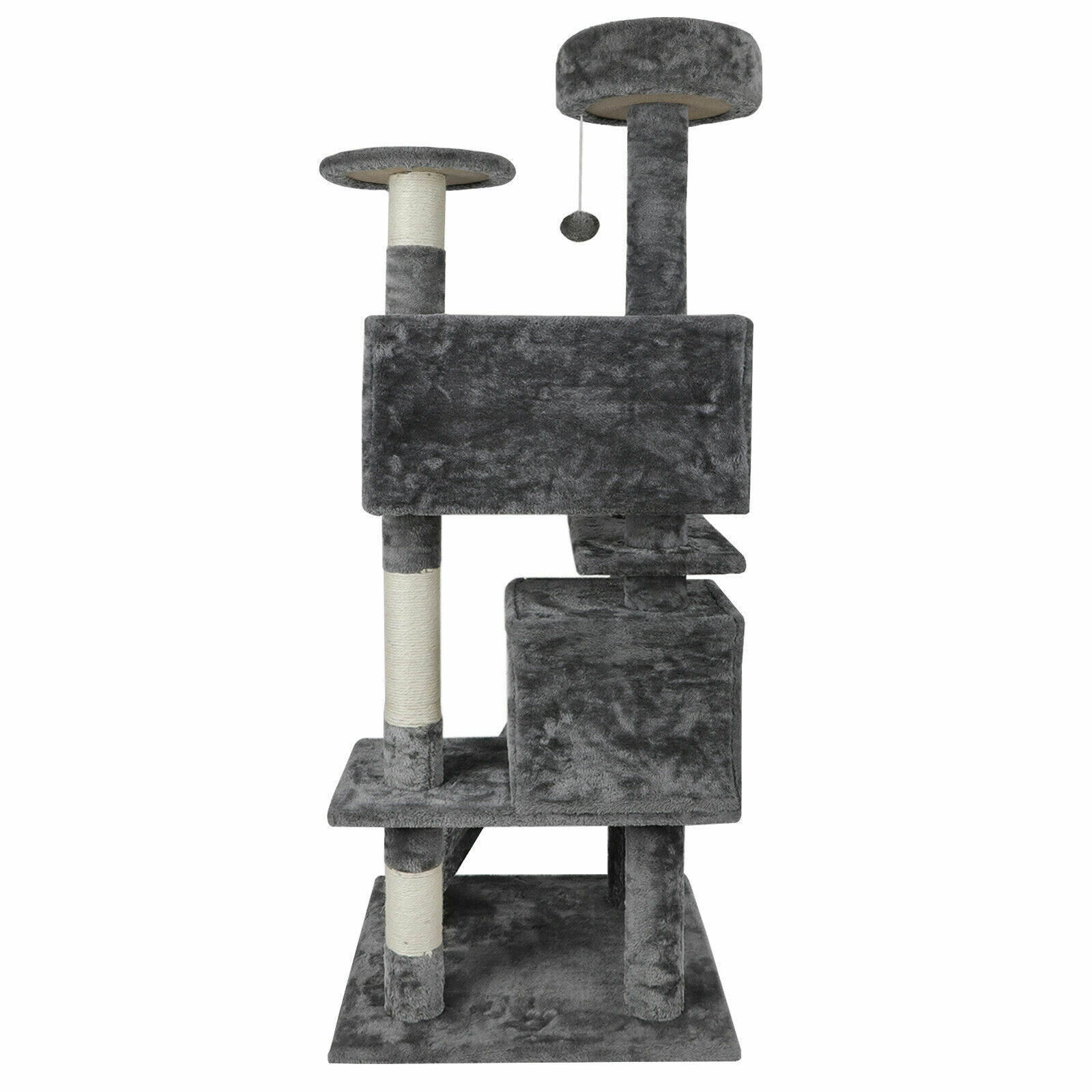 Sturdy 55" Cat Tree Activity Center Condo