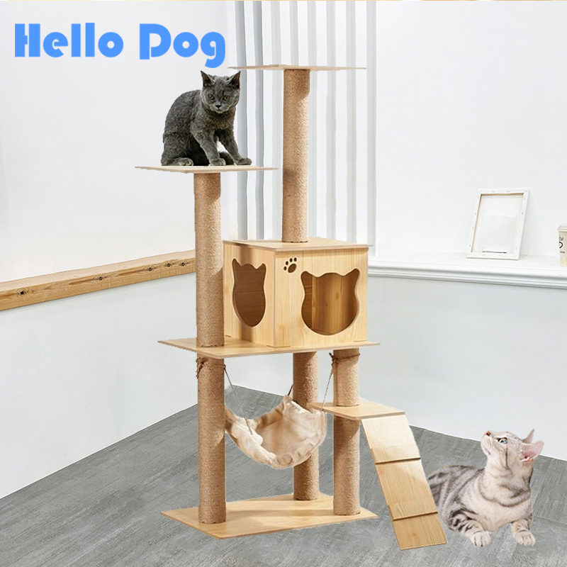 Cat Scratching Tower with Sisal Rope