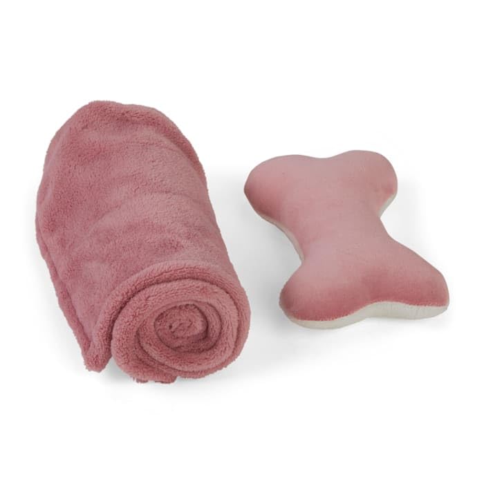 Pink EveryYay Dog Bed Bundle, Small