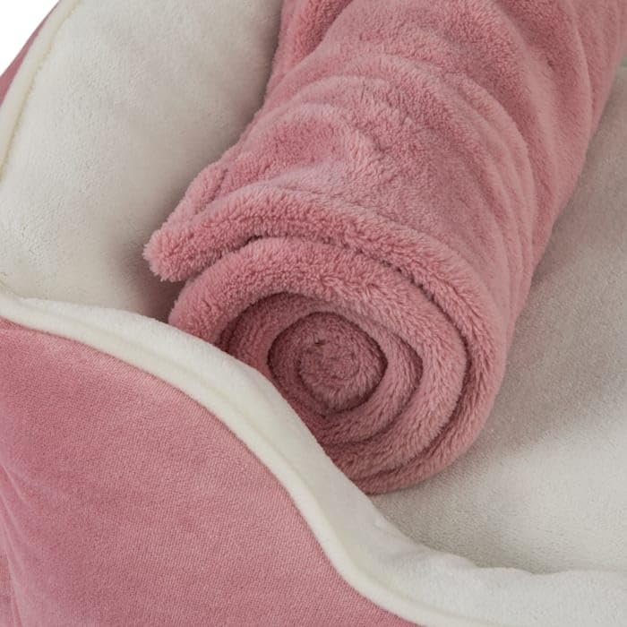 Pink EveryYay Dog Bed Bundle, Small