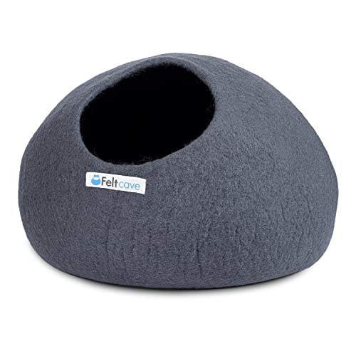 Merino Wool Large Cat Cave Bed