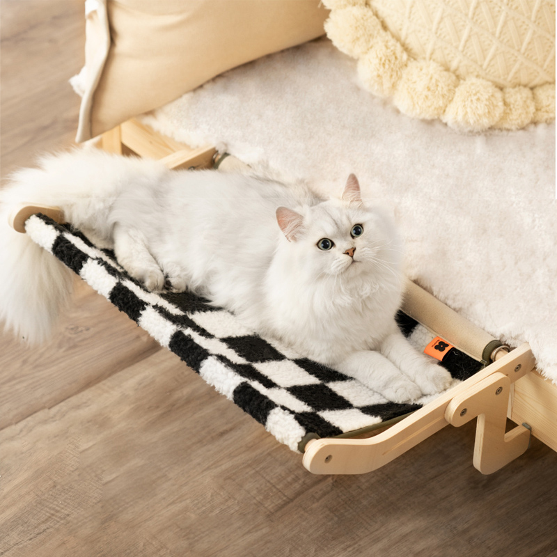 Sunny Hanging Cat Hammock Lounger Shelf