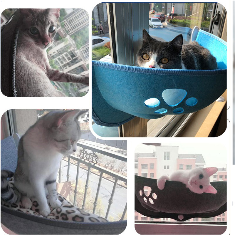 Suction Cat Hammock Window Lounger