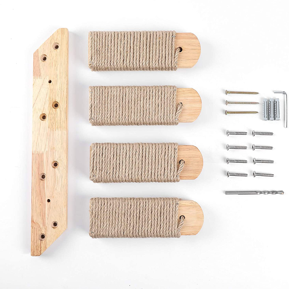 Cat Tree Tower with Hammock & Shelf Set