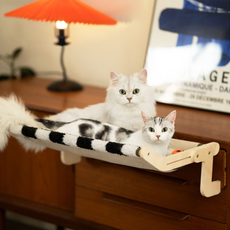Sunny Hanging Cat Hammock Lounger Shelf