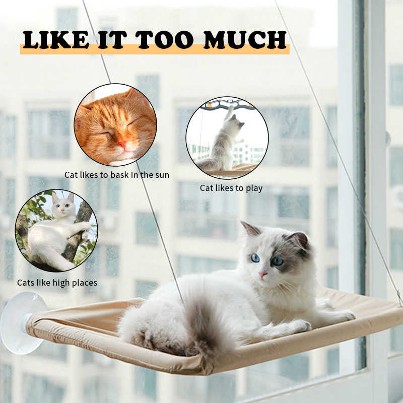 Cat Window Hammock Pet Bed