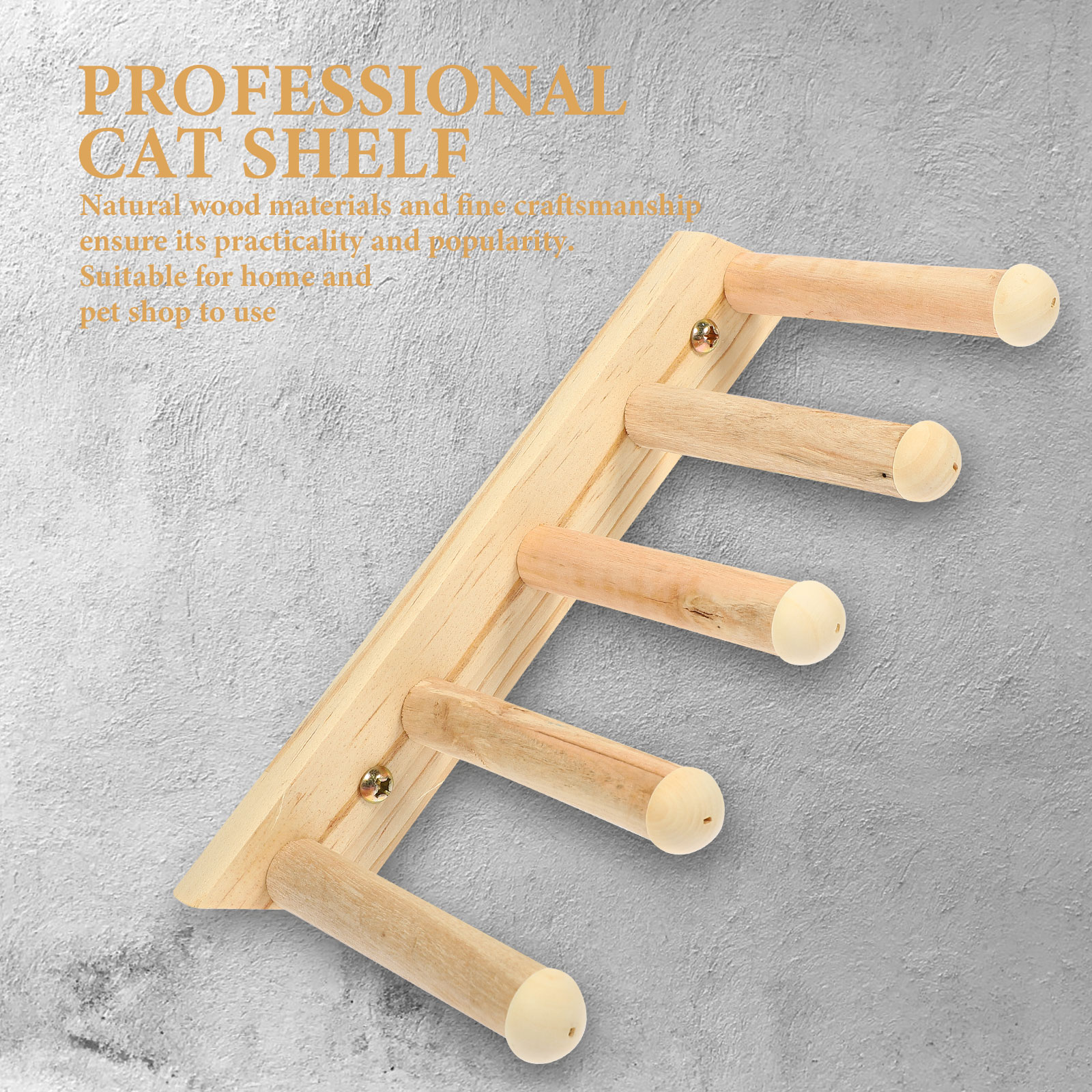 Cats Wall Climbing Steps & Perch