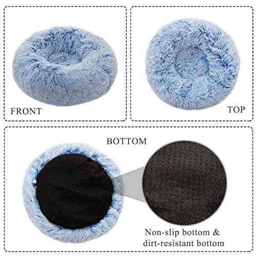 Calming Donut Bed for Cats and Dogs