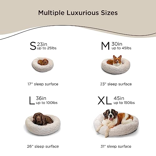 Calming Donut Bed for Cats and Dogs