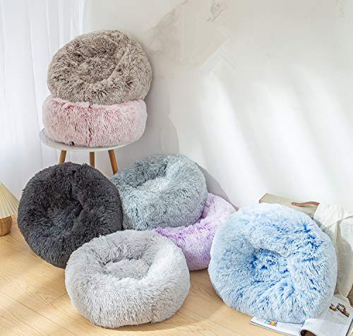 Calming Donut Bed for Cats and Dogs