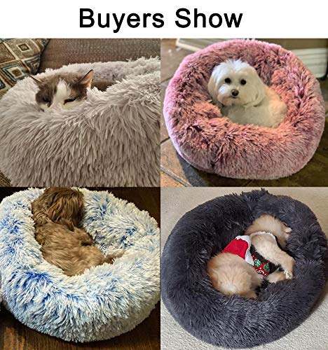 Calming Donut Bed for Cats and Dogs