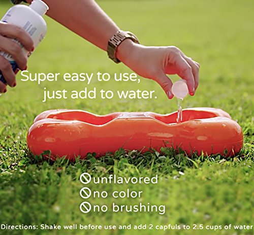 Oral care water additive for fresh cat breath