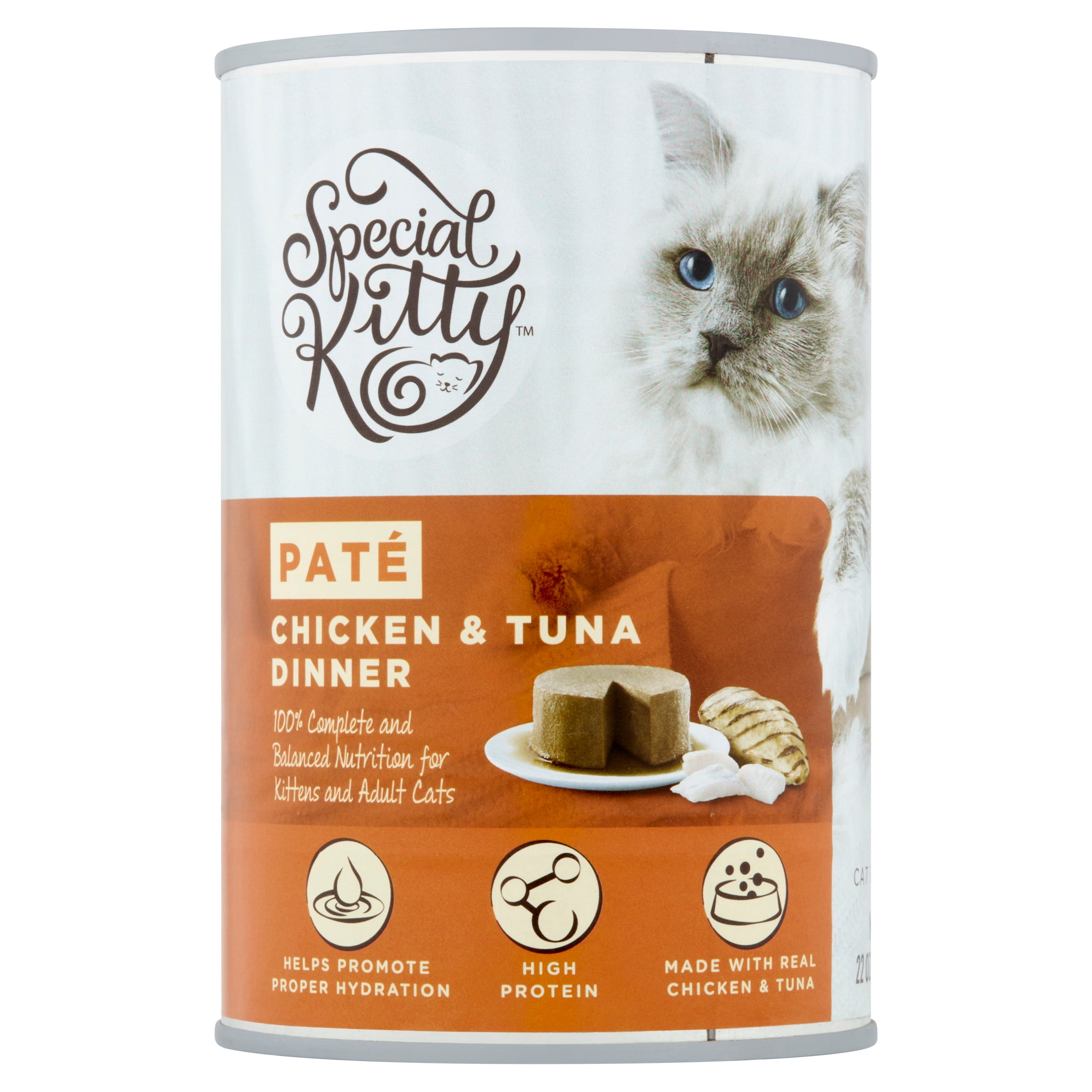 Chicken and Tuna Pate for Cats, 22 oz