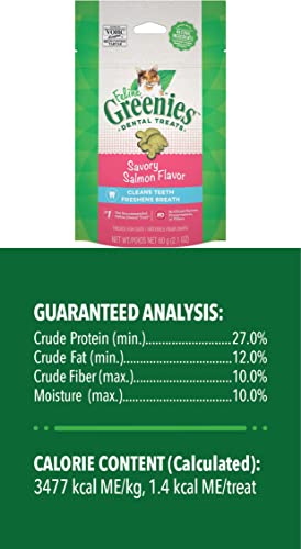 Bundle of 3 Greenies Cat Treat Bags & Booklet