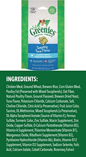 Bundle of 3 Greenies Cat Treat Bags & Booklet