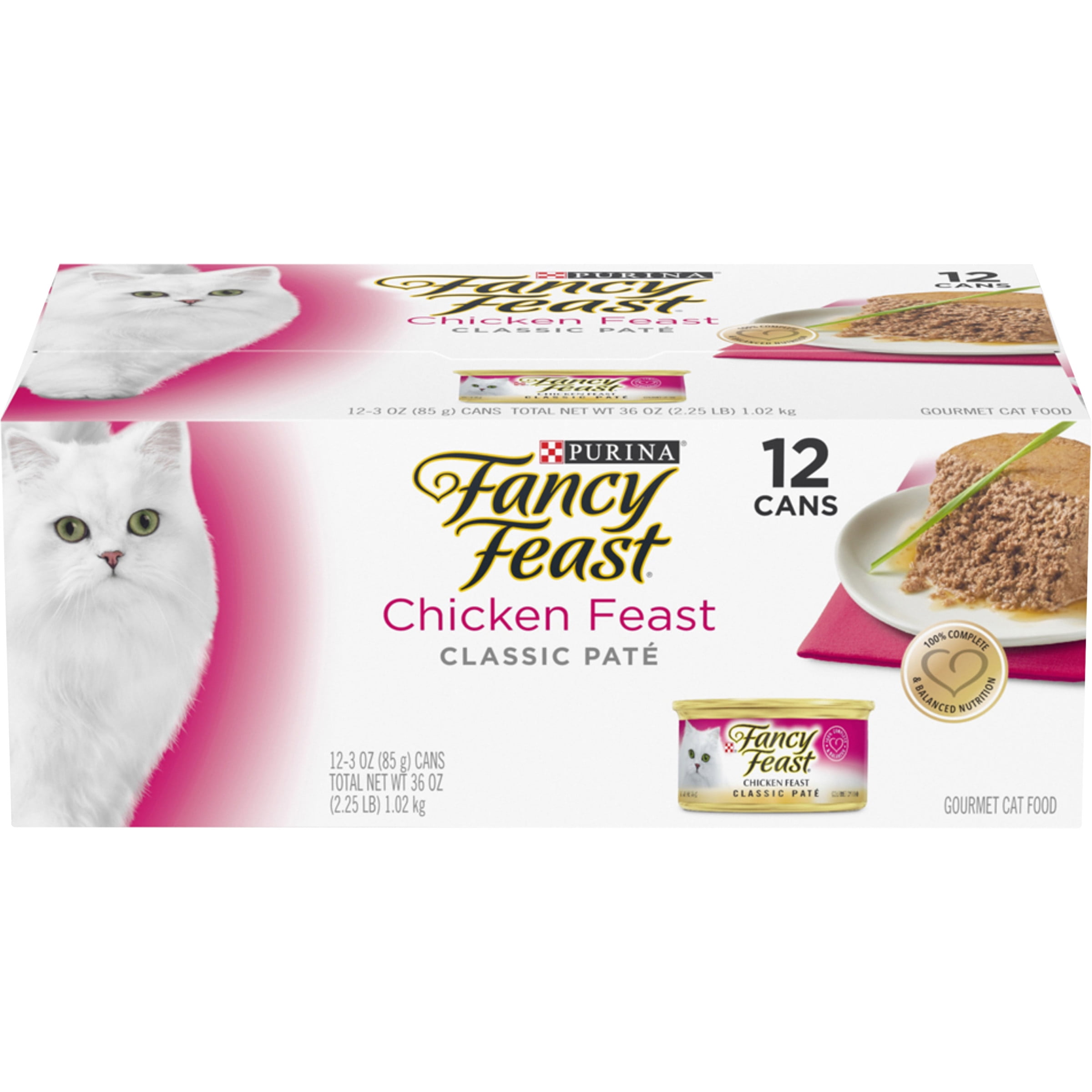 Fancy Feast Chicken Pate Cat Food - 3oz