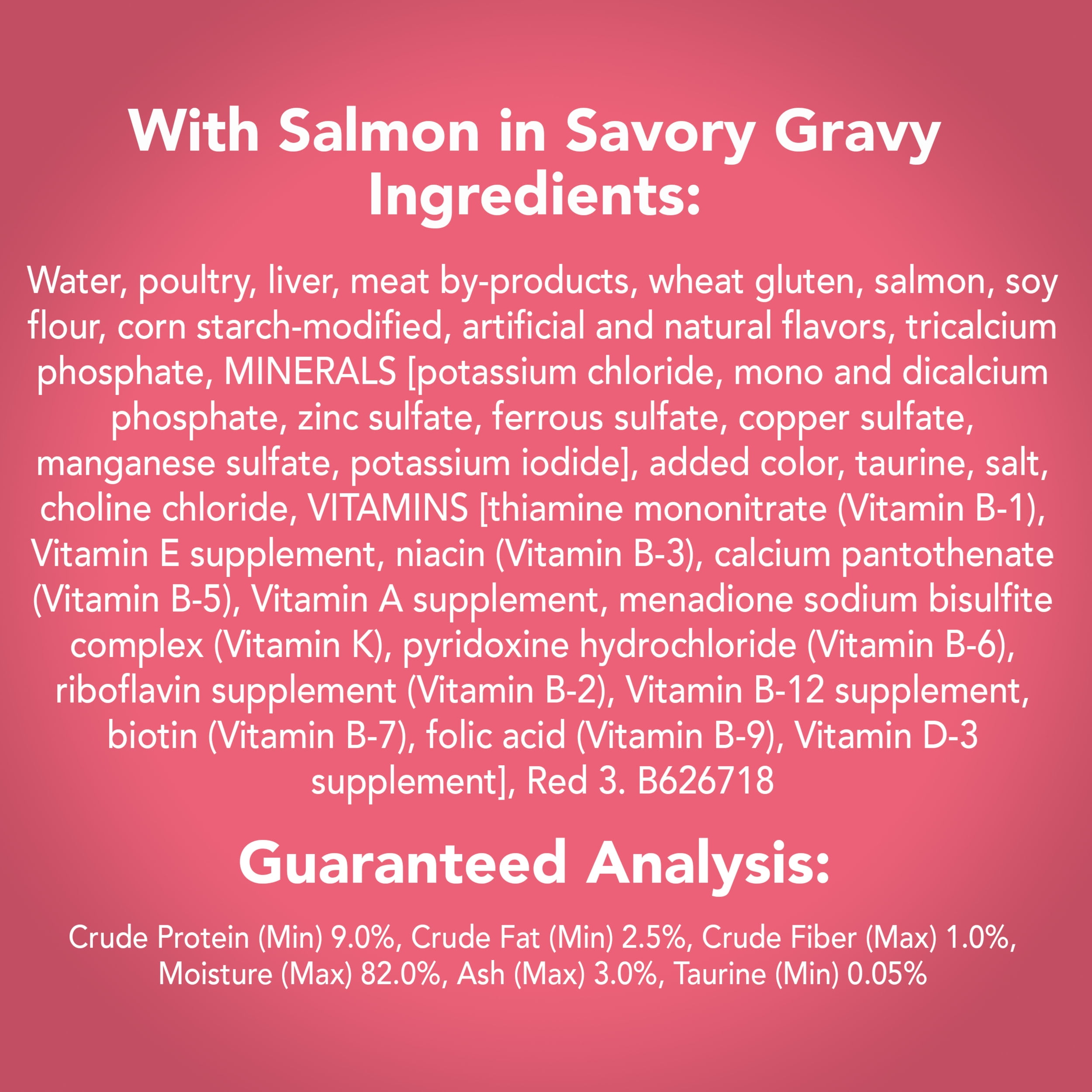 Salmon Wet Cat Food, 5.5 oz Can