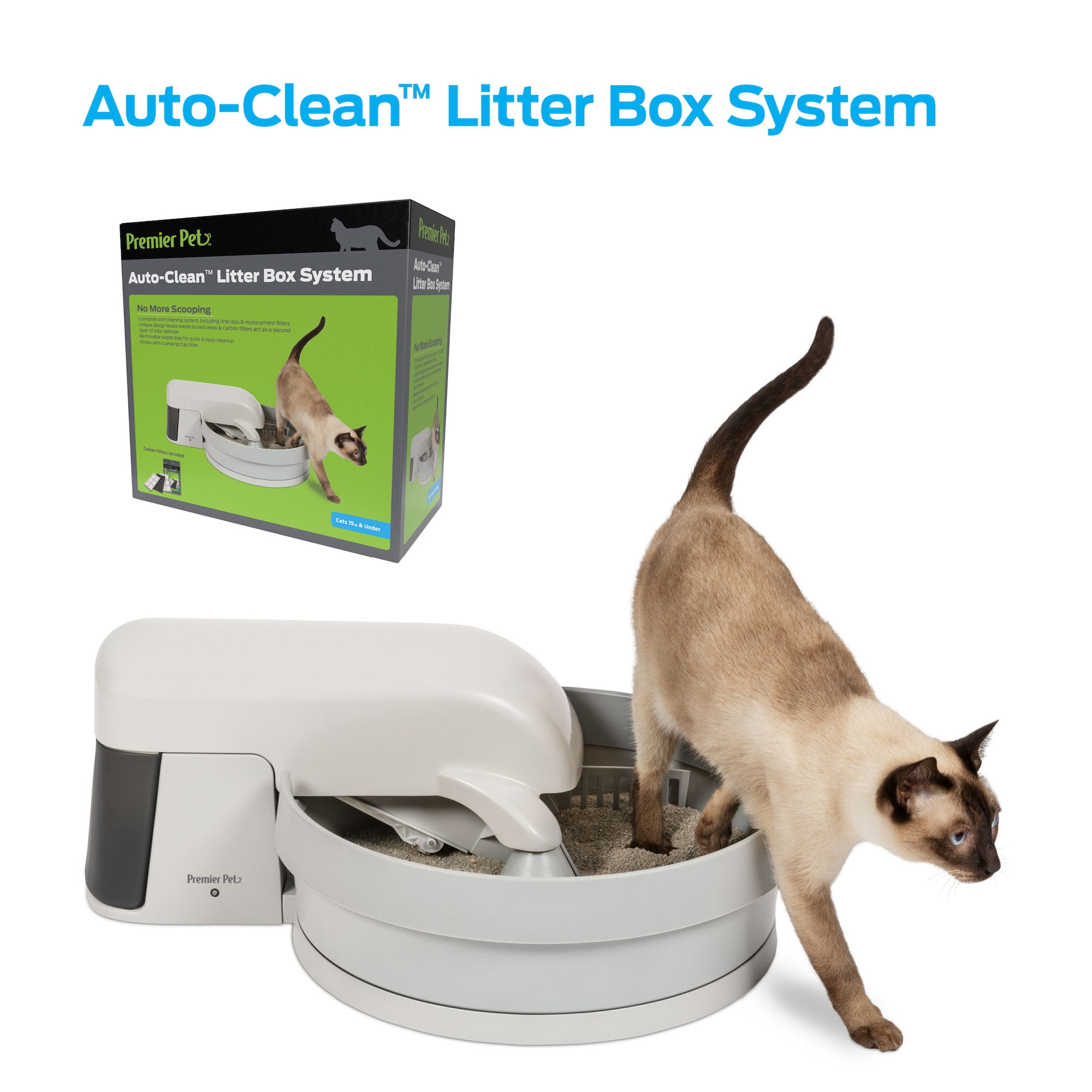Auto-Clean Litter Box for Cats