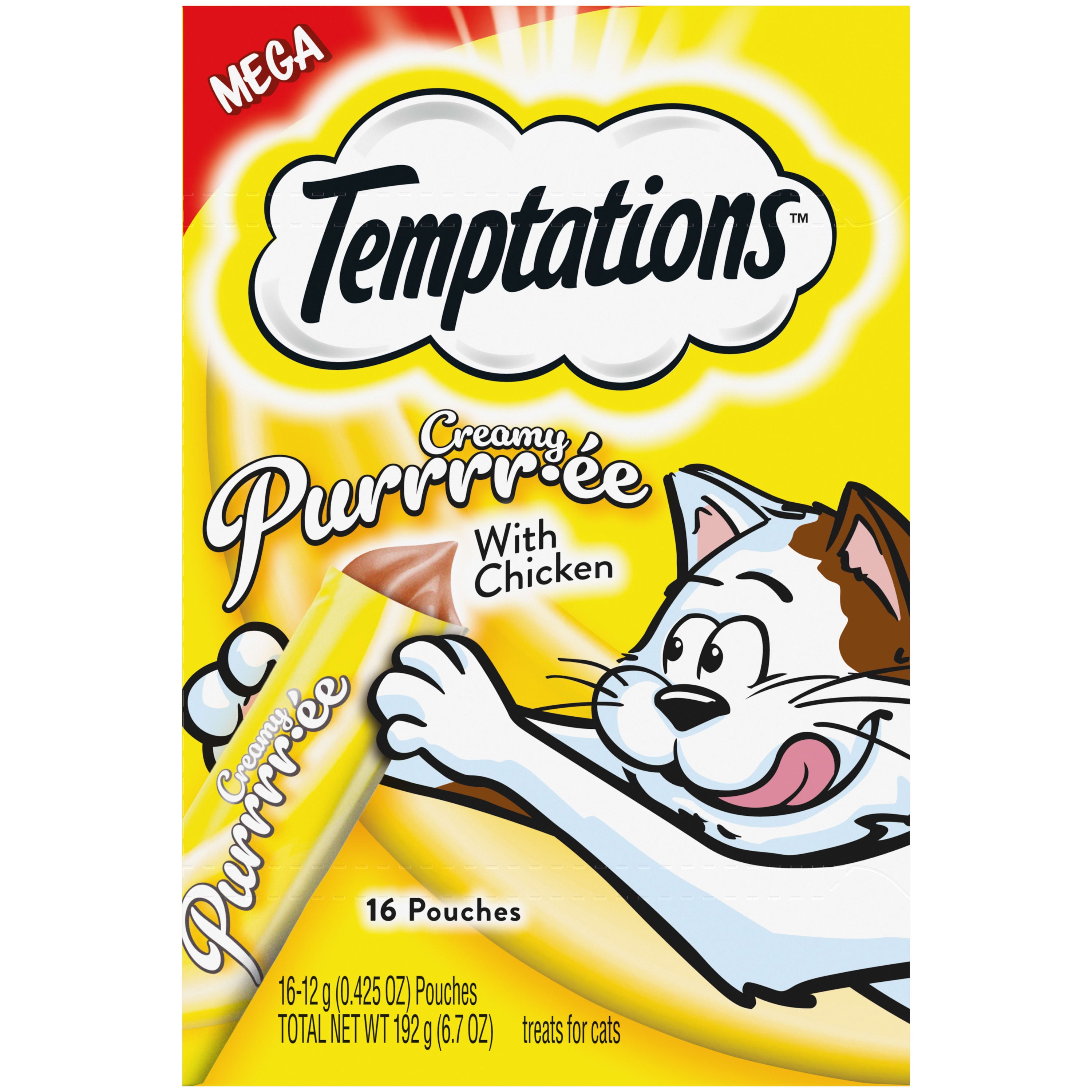 Lickable Chicken Cat Treats (16 Pouches)