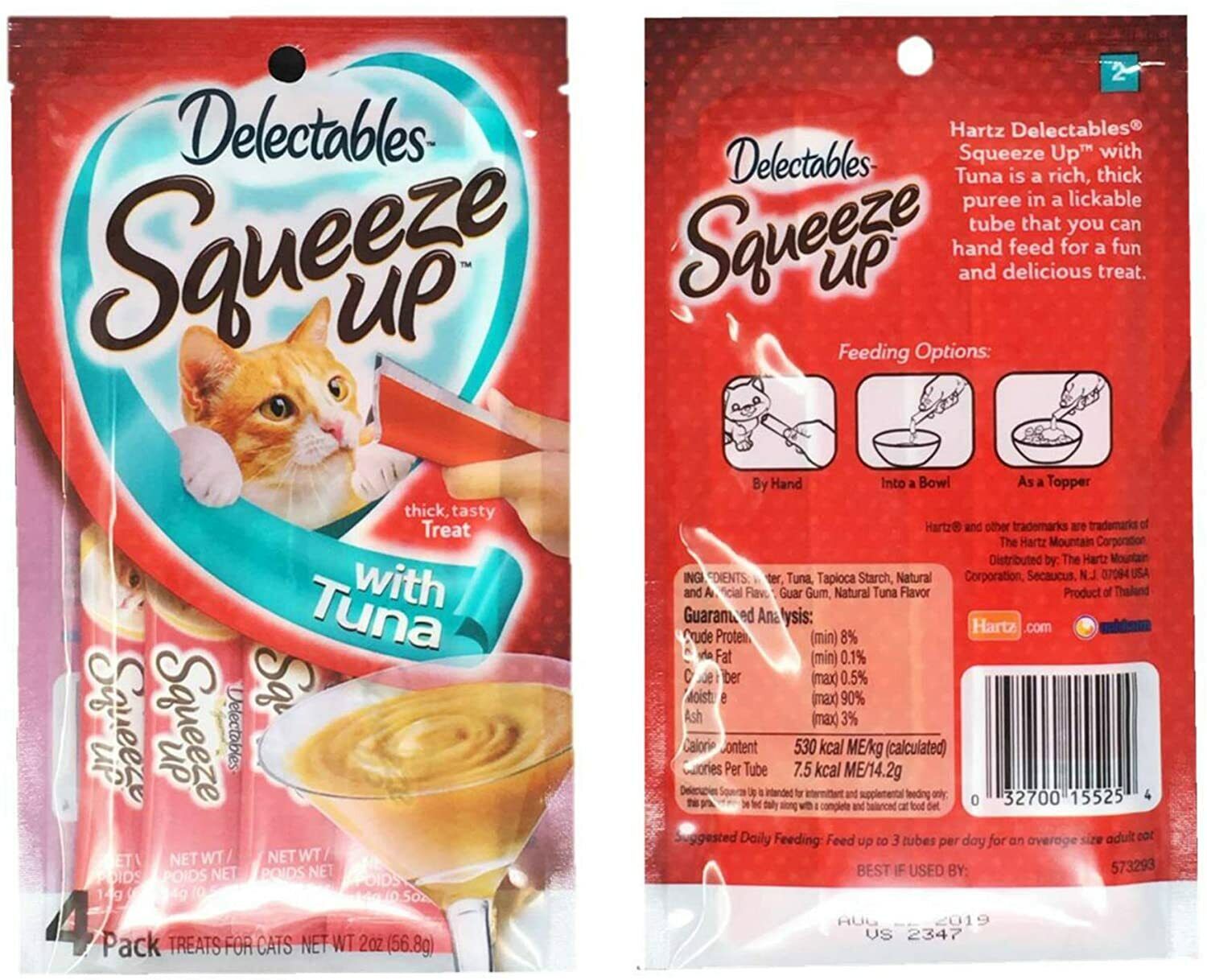 Hartz Delectables Cat Treats Variety Pack (3 Flavors)