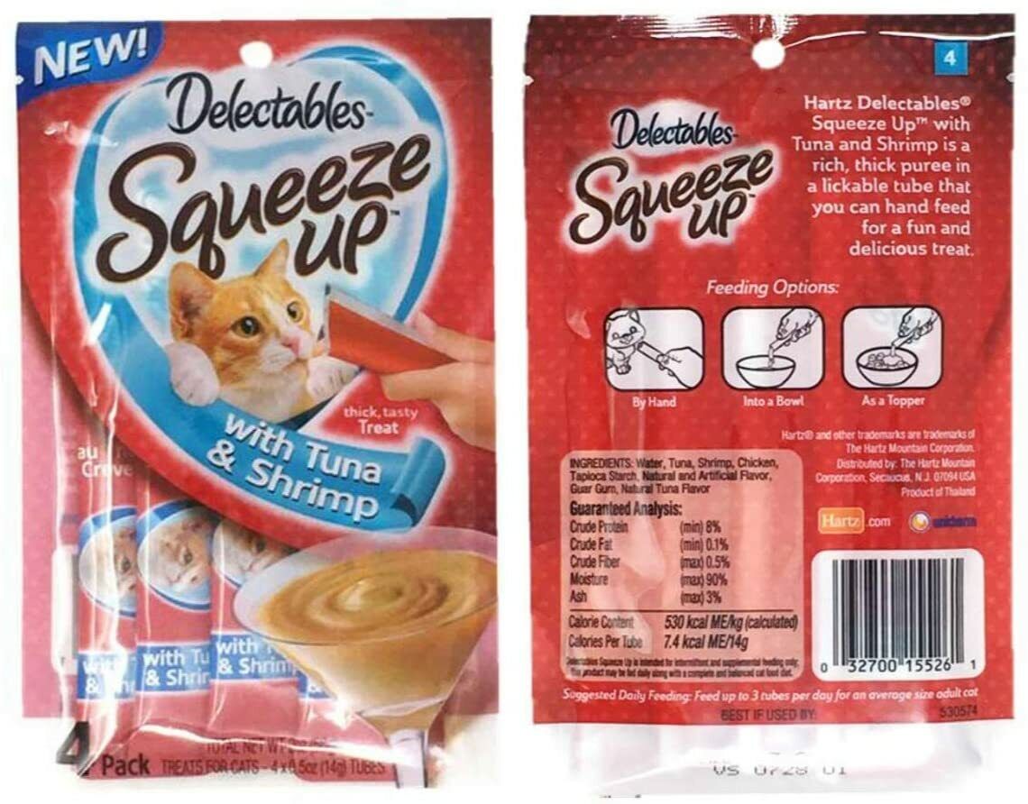 Hartz Delectables Cat Treats Variety Pack (3 Flavors)