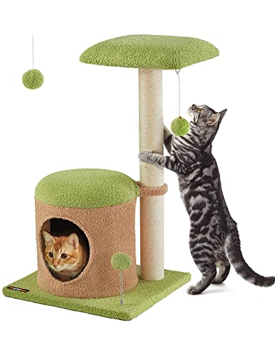 WhimsyWonders 30-Inch Cat Tree House