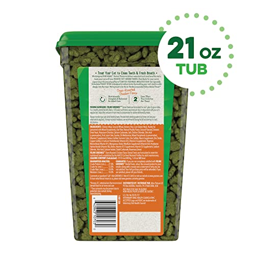 Greenies Chicken Flavor Dental Cat Treats, 21 oz