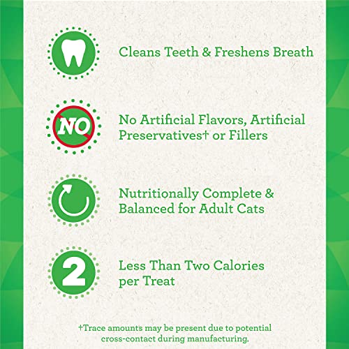 Greenies Chicken Flavor Dental Cat Treats, 21 oz