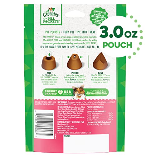 Salmon Flavored Feline Greenies for Cats