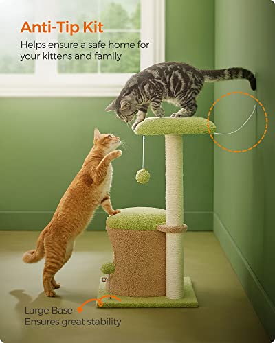 WhimsyWonders 30-Inch Cat Tree House