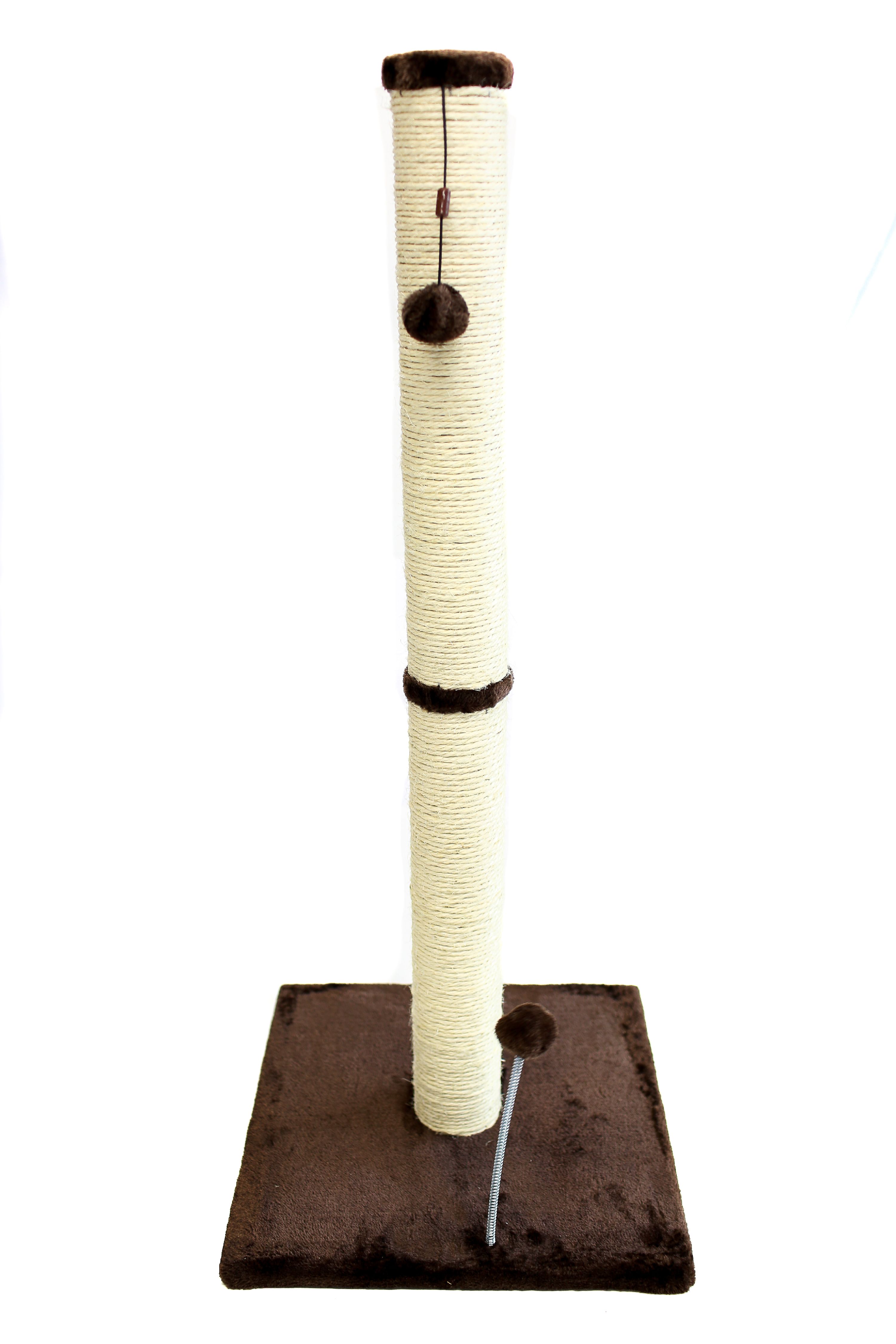 Dark Chocolate Cat Scratching Post (36 inch)