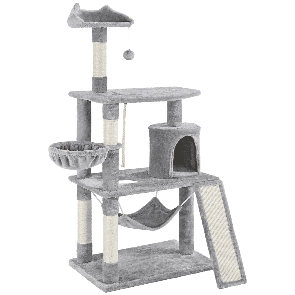 Multi Level Cat Condo with Scratching Post
