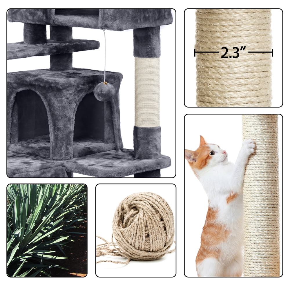 Cat Tree Tower Condo with Scratching Post