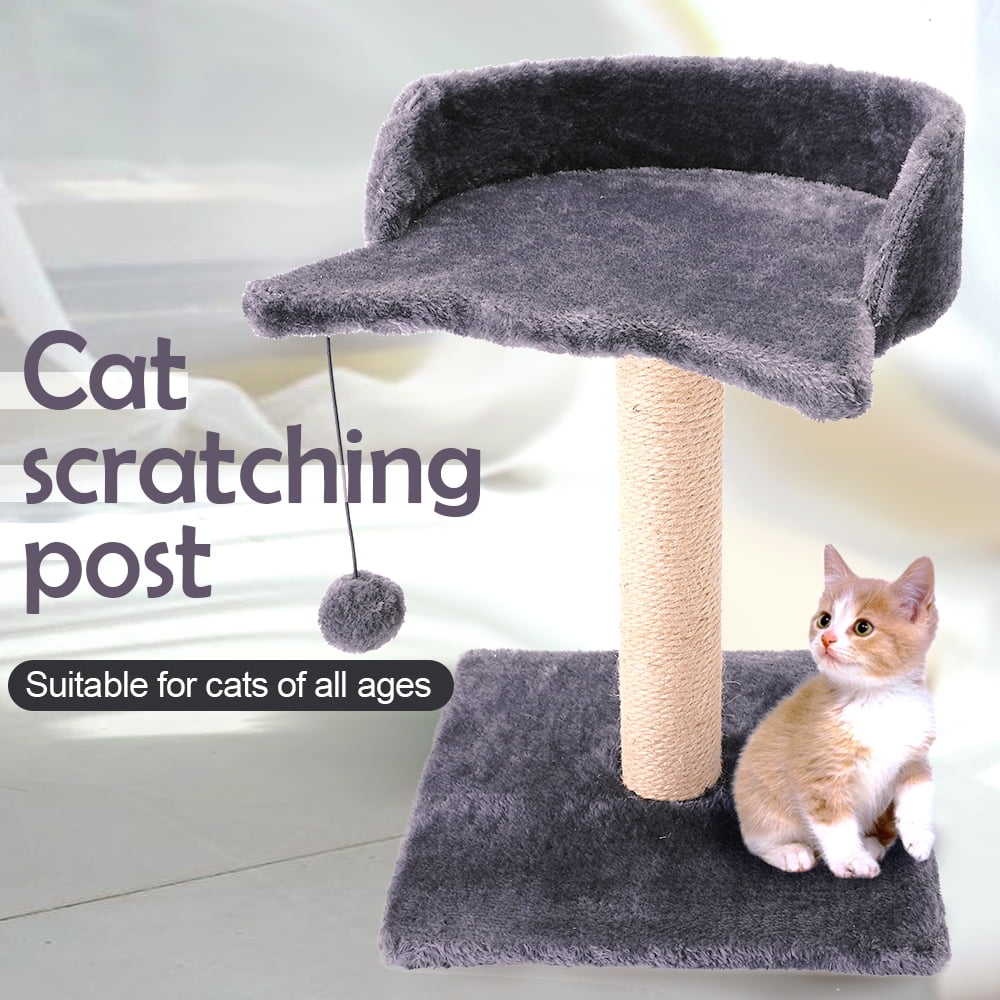 PinkSheep Cat Scratcher with Perch