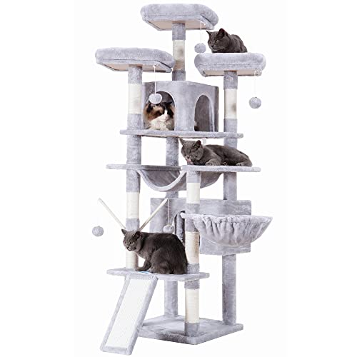 XL Hey-brother Cat Tree Tower with Perches & Condos