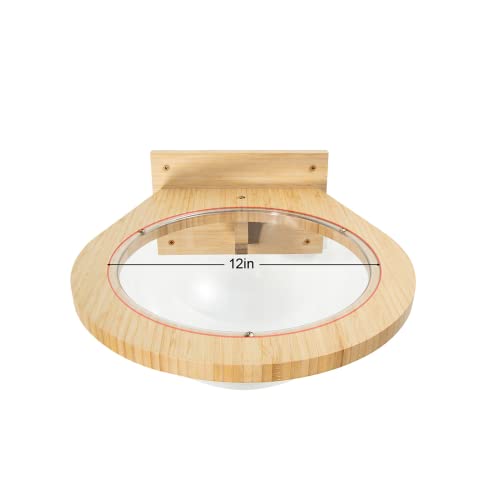 Wall-mounted Bamboo Cat Hammock & Bed