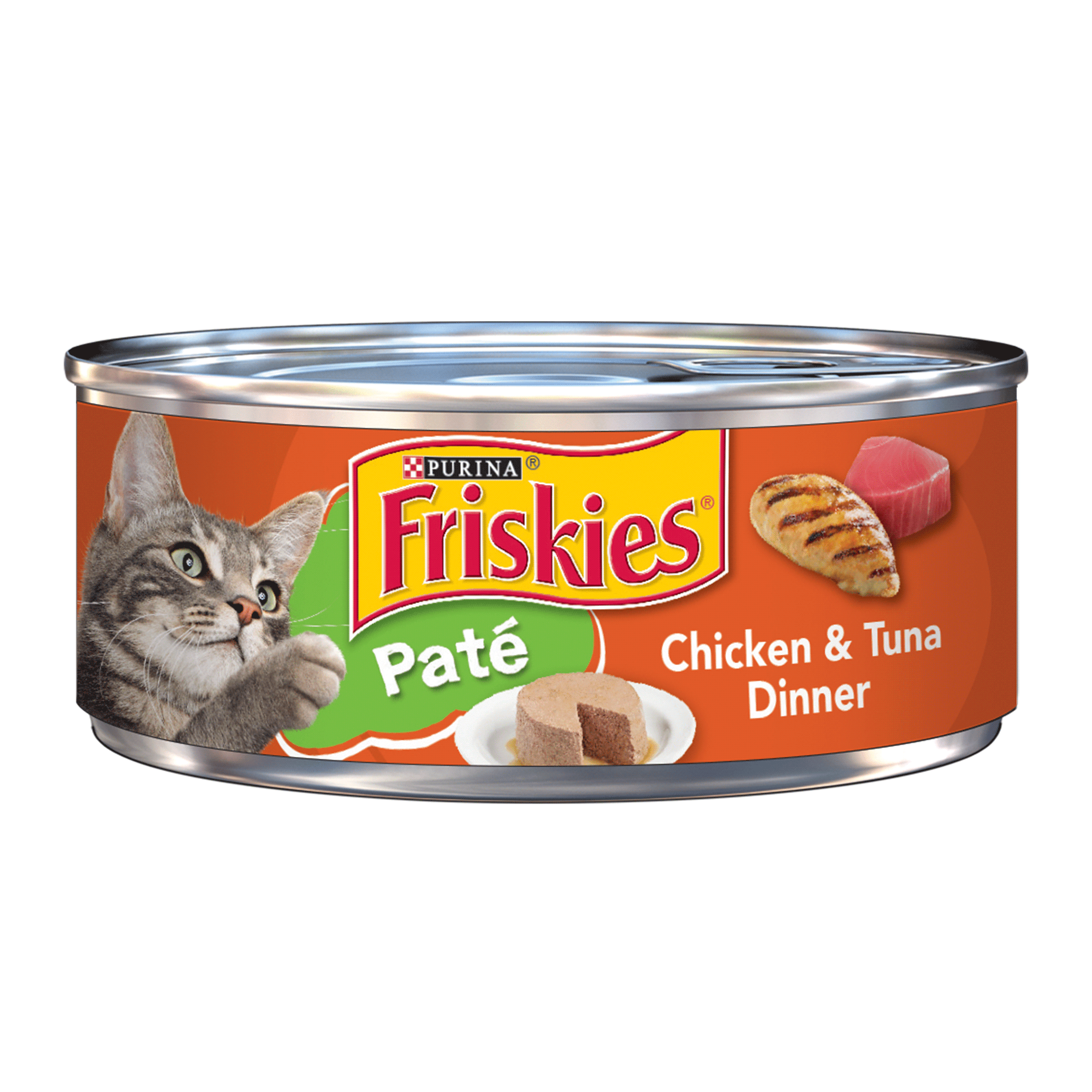 Chicken & Tuna Pate Cat Food - 5.5 oz