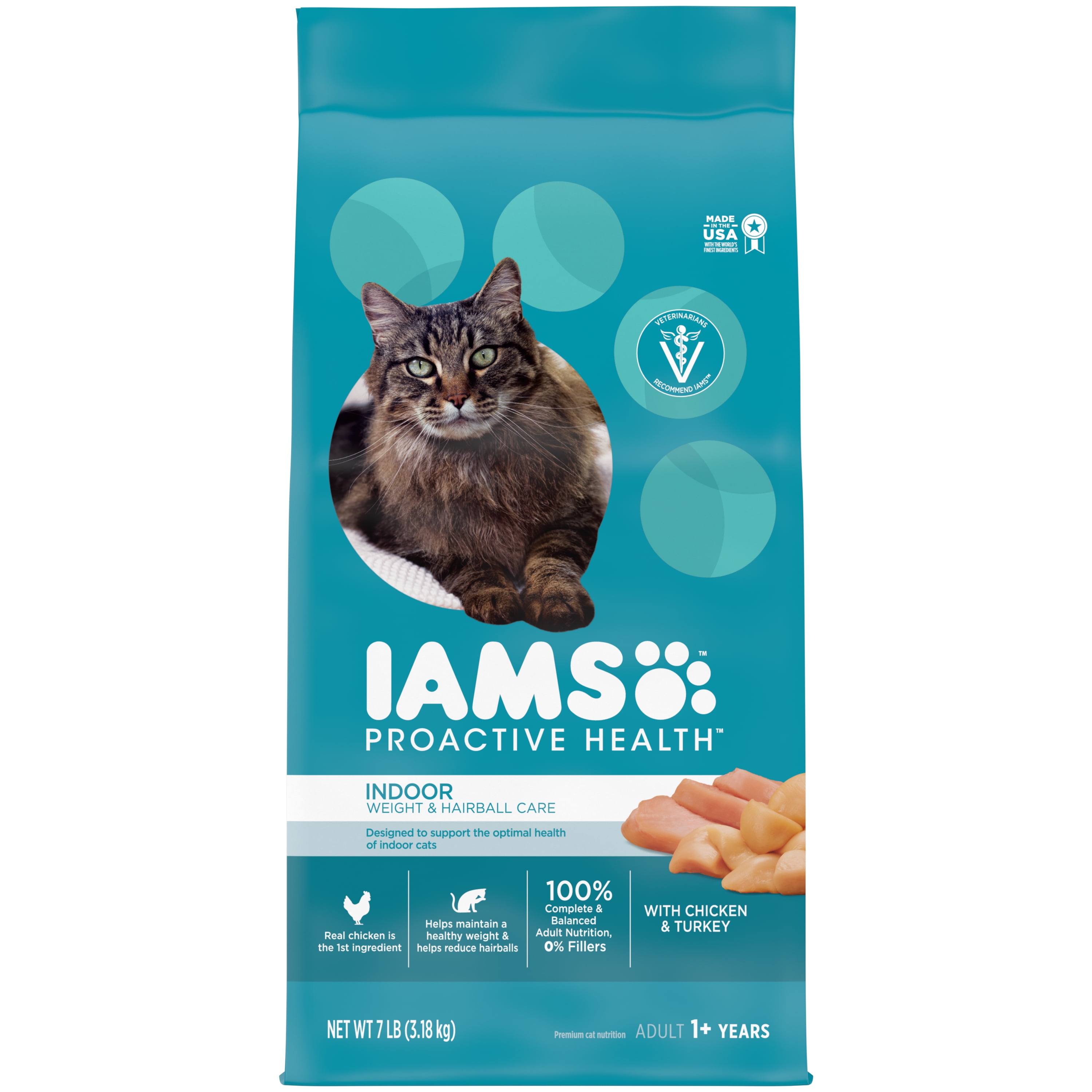IAMS Indoor Weight Control & Hairball Care Cat Food