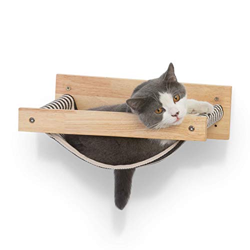 FUKUMARU Wall-mounted Cat Hammock and Shelves