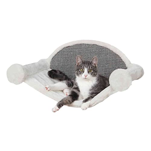 Gray Cat Furniture Set with Hammock & Condo