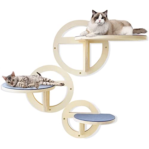 Cat Climbing Shelves with Hammock and Scratcher