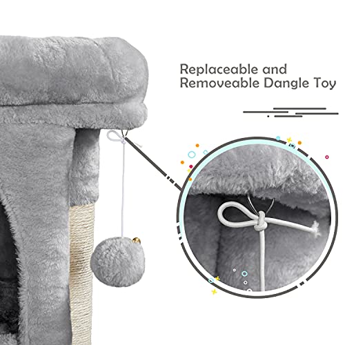 Huge Cat Tree with Scratching Posts & Condo