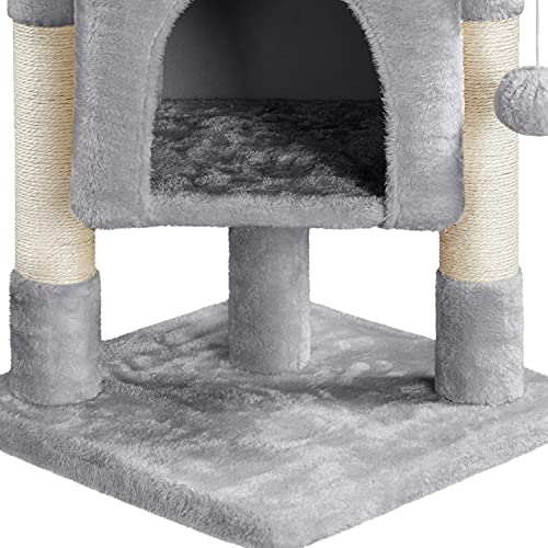Huge Cat Tree with Scratching Posts & Condo